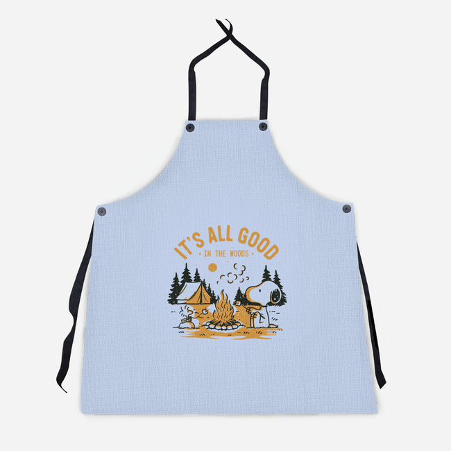 Camping Friends-Unisex-Kitchen-Apron-retrodivision