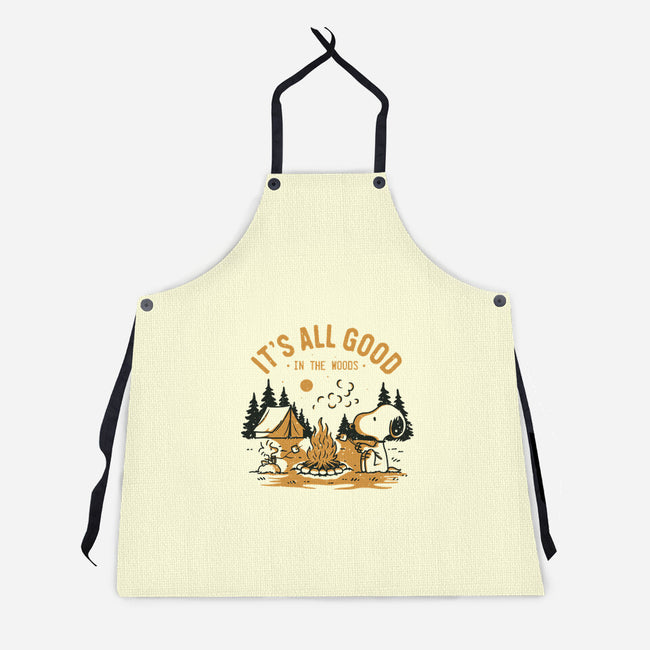 Camping Friends-Unisex-Kitchen-Apron-retrodivision