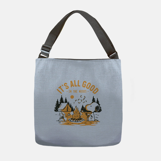 Camping Friends-None-Adjustable Tote-Bag-retrodivision