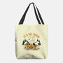 Camping Friends-None-Basic Tote-Bag-retrodivision