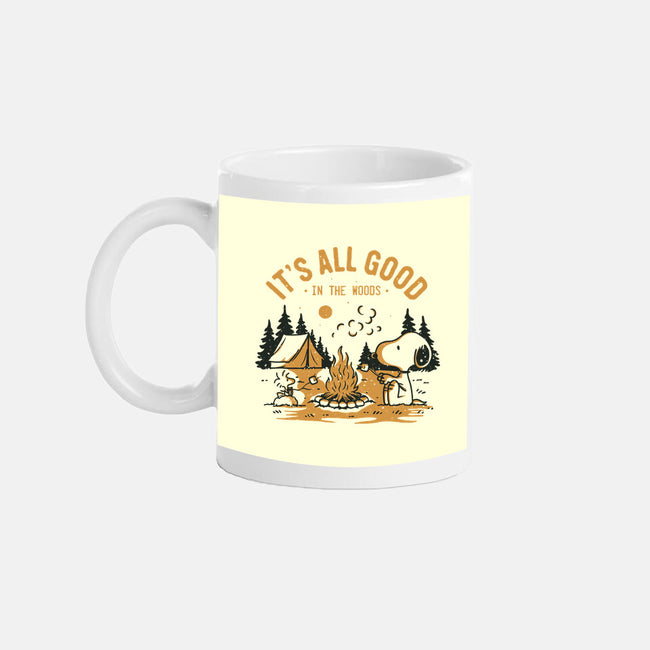 Camping Friends-None-Mug-Drinkware-retrodivision