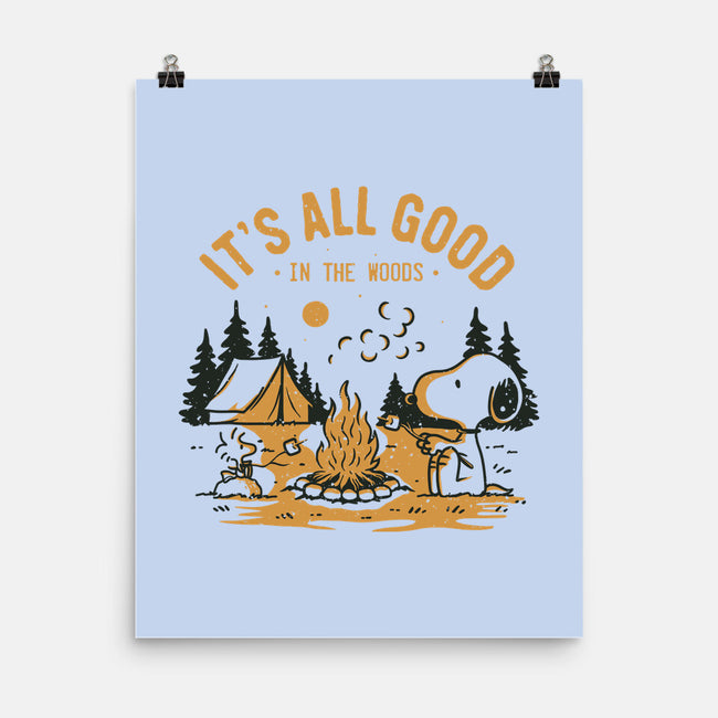 Camping Friends-None-Matte-Poster-retrodivision