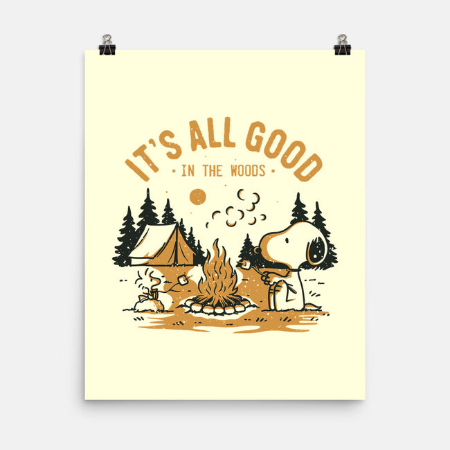 Camping Friends-None-Matte-Poster-retrodivision