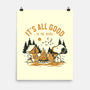 Camping Friends-None-Matte-Poster-retrodivision