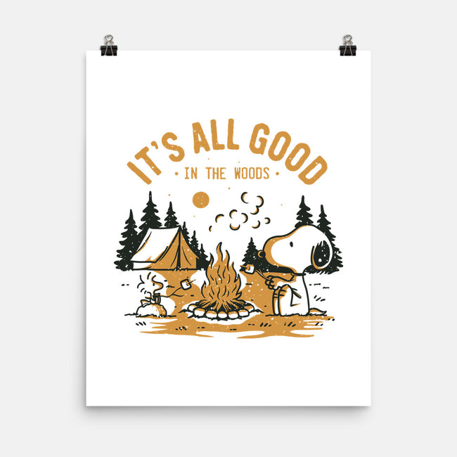 Camping Friends-None-Matte-Poster-retrodivision