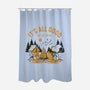 Camping Friends-None-Polyester-Shower Curtain-retrodivision