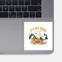 Camping Friends-None-Glossy-Sticker-retrodivision