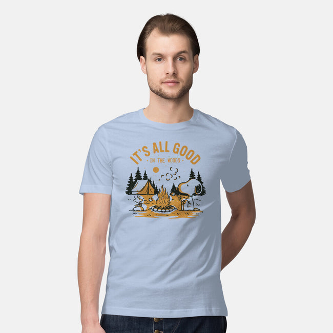 Camping Friends-Mens-Premium-Tee-retrodivision