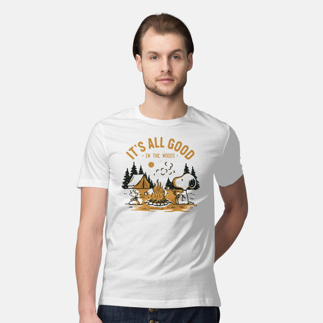 Camping Friends-Mens-Premium-Tee-retrodivision