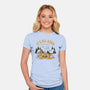 Camping Friends-Womens-Fitted-Tee-retrodivision