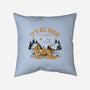 Camping Friends-None-Removable Cover w Insert-Throw Pillow-retrodivision