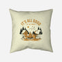 Camping Friends-None-Removable Cover w Insert-Throw Pillow-retrodivision