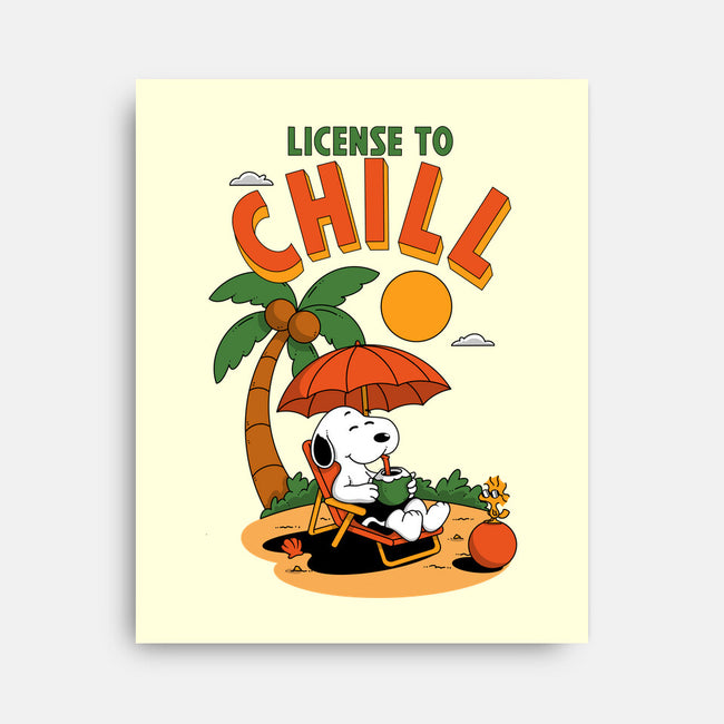 License To Chill-None-Stretched-Canvas-Tri haryadi