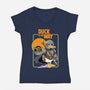 Duck Is The Way-Womens-V-Neck-Tee-Tri haryadi