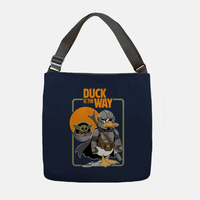 Duck Is The Way-None-Adjustable Tote-Bag-Tri haryadi