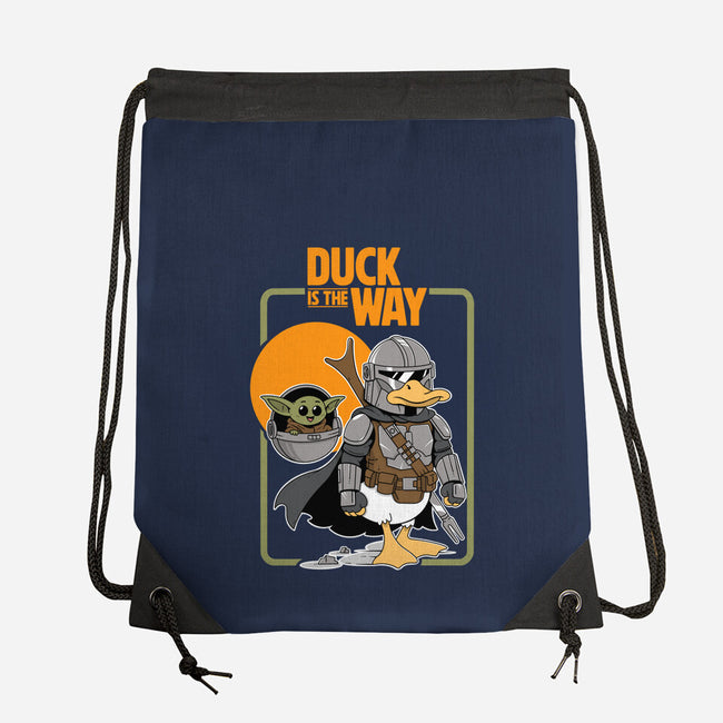 Duck Is The Way-None-Drawstring-Bag-Tri haryadi