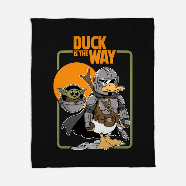Duck Is The Way-None-Fleece-Blanket-Tri haryadi