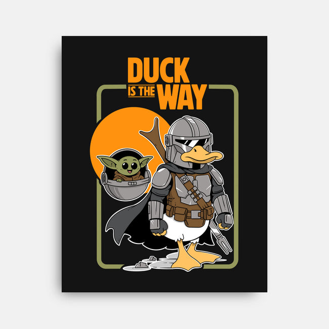 Duck Is The Way-None-Stretched-Canvas-Tri haryadi