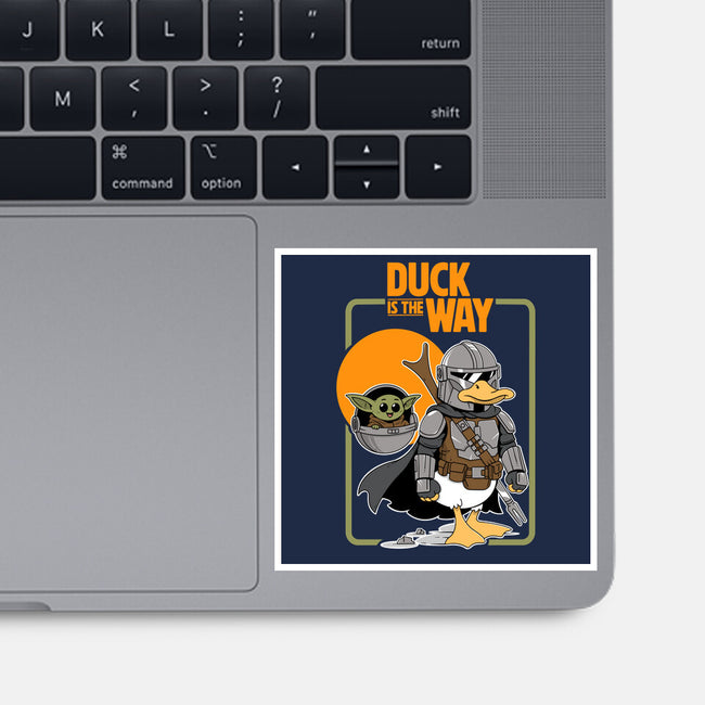 Duck Is The Way-None-Glossy-Sticker-Tri haryadi
