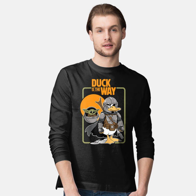 Duck Is The Way-Mens-Long Sleeved-Tee-Tri haryadi