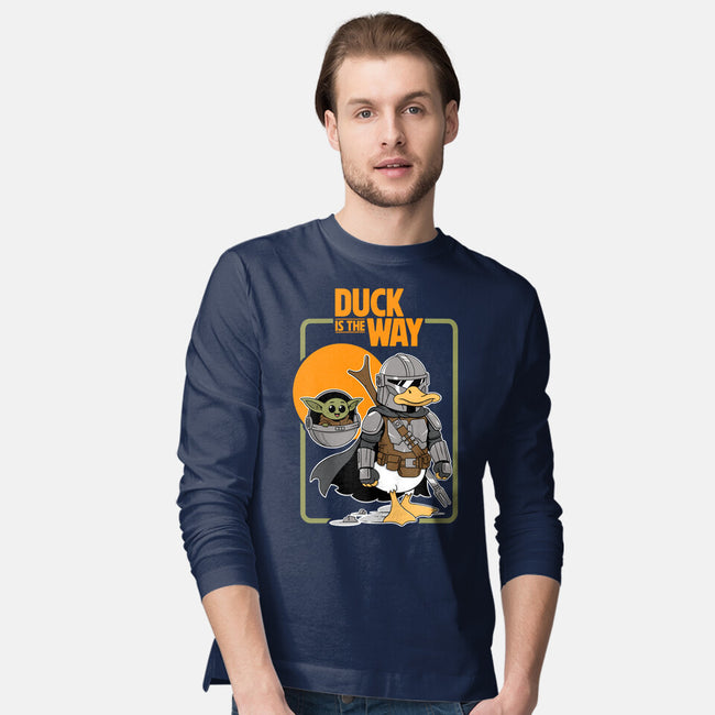 Duck Is The Way-Mens-Long Sleeved-Tee-Tri haryadi