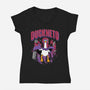 Duckneto-Womens-V-Neck-Tee-Tri haryadi