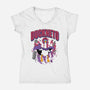Duckneto-Womens-V-Neck-Tee-Tri haryadi