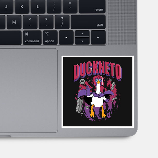 Duckneto-None-Glossy-Sticker-Tri haryadi