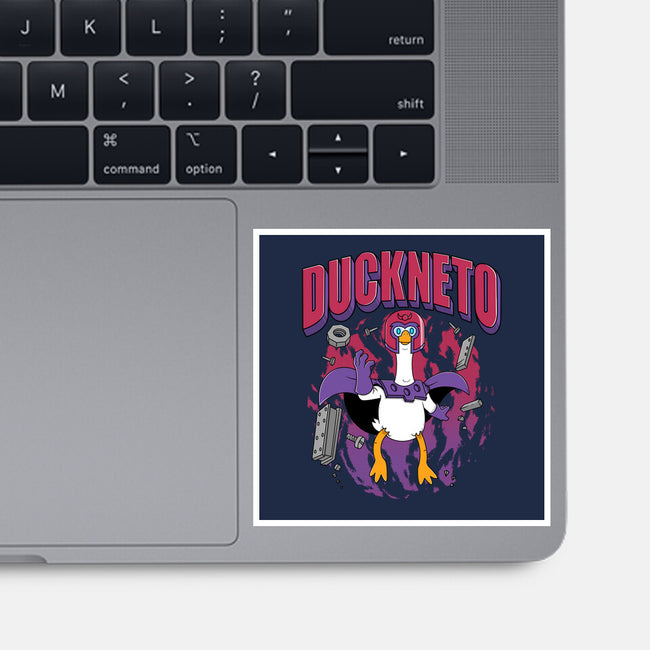 Duckneto-None-Glossy-Sticker-Tri haryadi
