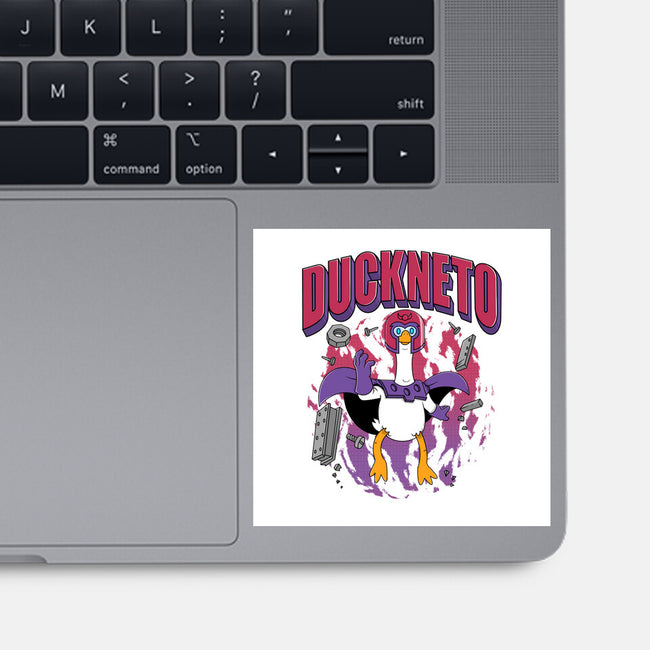 Duckneto-None-Glossy-Sticker-Tri haryadi