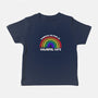 Colorful Cats Rainbow-Baby-Basic-Tee-turborat14