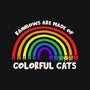 Colorful Cats Rainbow-Mens-Basic-Tee-turborat14