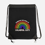 Colorful Cats Rainbow-None-Drawstring-Bag-turborat14