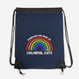 Colorful Cats Rainbow-None-Drawstring-Bag-turborat14