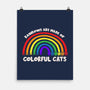 Colorful Cats Rainbow-None-Matte-Poster-turborat14