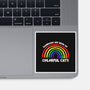 Colorful Cats Rainbow-None-Glossy-Sticker-turborat14