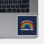 Colorful Cats Rainbow-None-Glossy-Sticker-turborat14