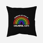 Colorful Cats Rainbow-None-Removable Cover w Insert-Throw Pillow-turborat14