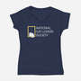 National Cat Lovers Society-Womens-V-Neck-Tee-Vallina84