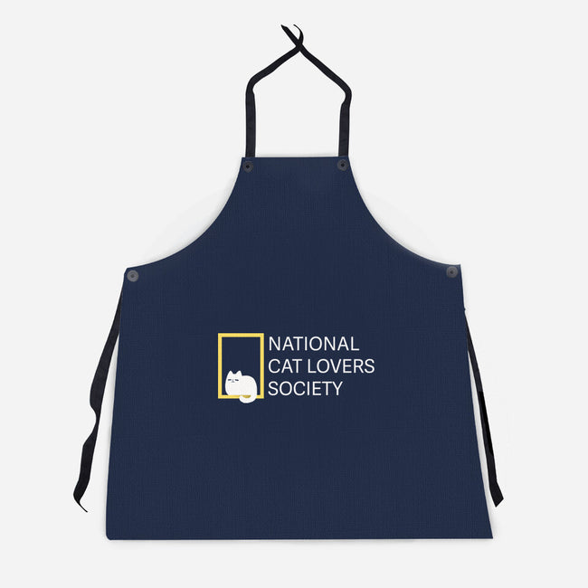National Cat Lovers Society-Unisex-Kitchen-Apron-Vallina84