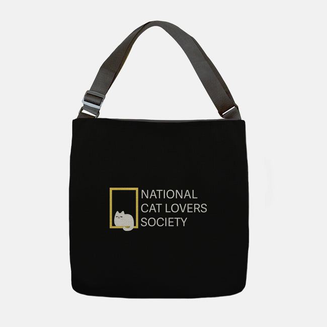 National Cat Lovers Society-None-Adjustable Tote-Bag-Vallina84