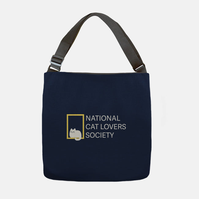 National Cat Lovers Society-None-Adjustable Tote-Bag-Vallina84