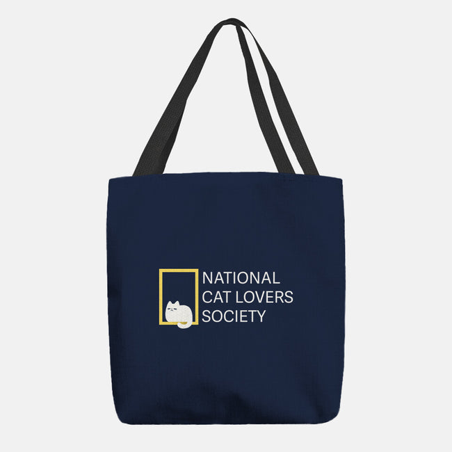 National Cat Lovers Society-None-Basic Tote-Bag-Vallina84