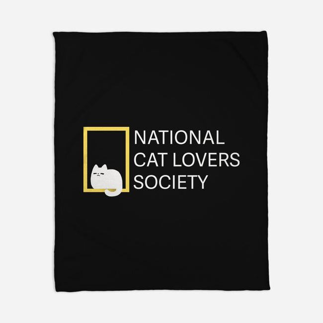 National Cat Lovers Society-None-Fleece-Blanket-Vallina84