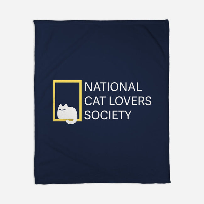 National Cat Lovers Society-None-Fleece-Blanket-Vallina84