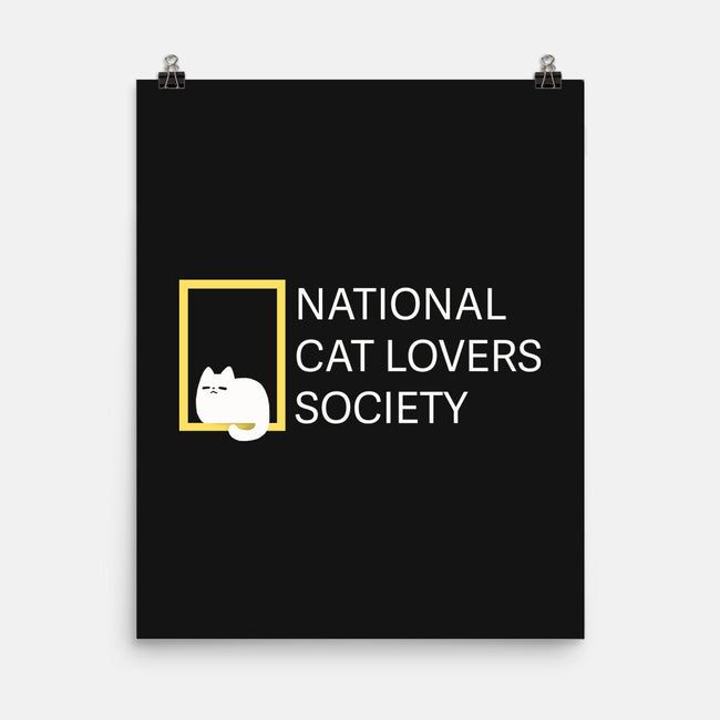 National Cat Lovers Society-None-Matte-Poster-Vallina84