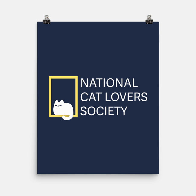 National Cat Lovers Society-None-Matte-Poster-Vallina84