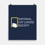 National Cat Lovers Society-None-Matte-Poster-Vallina84