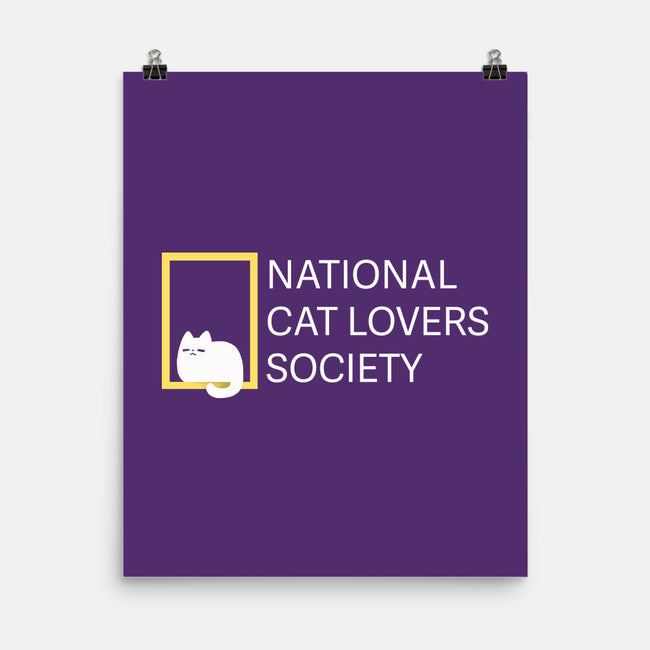 National Cat Lovers Society-None-Matte-Poster-Vallina84