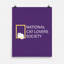 National Cat Lovers Society-None-Matte-Poster-Vallina84